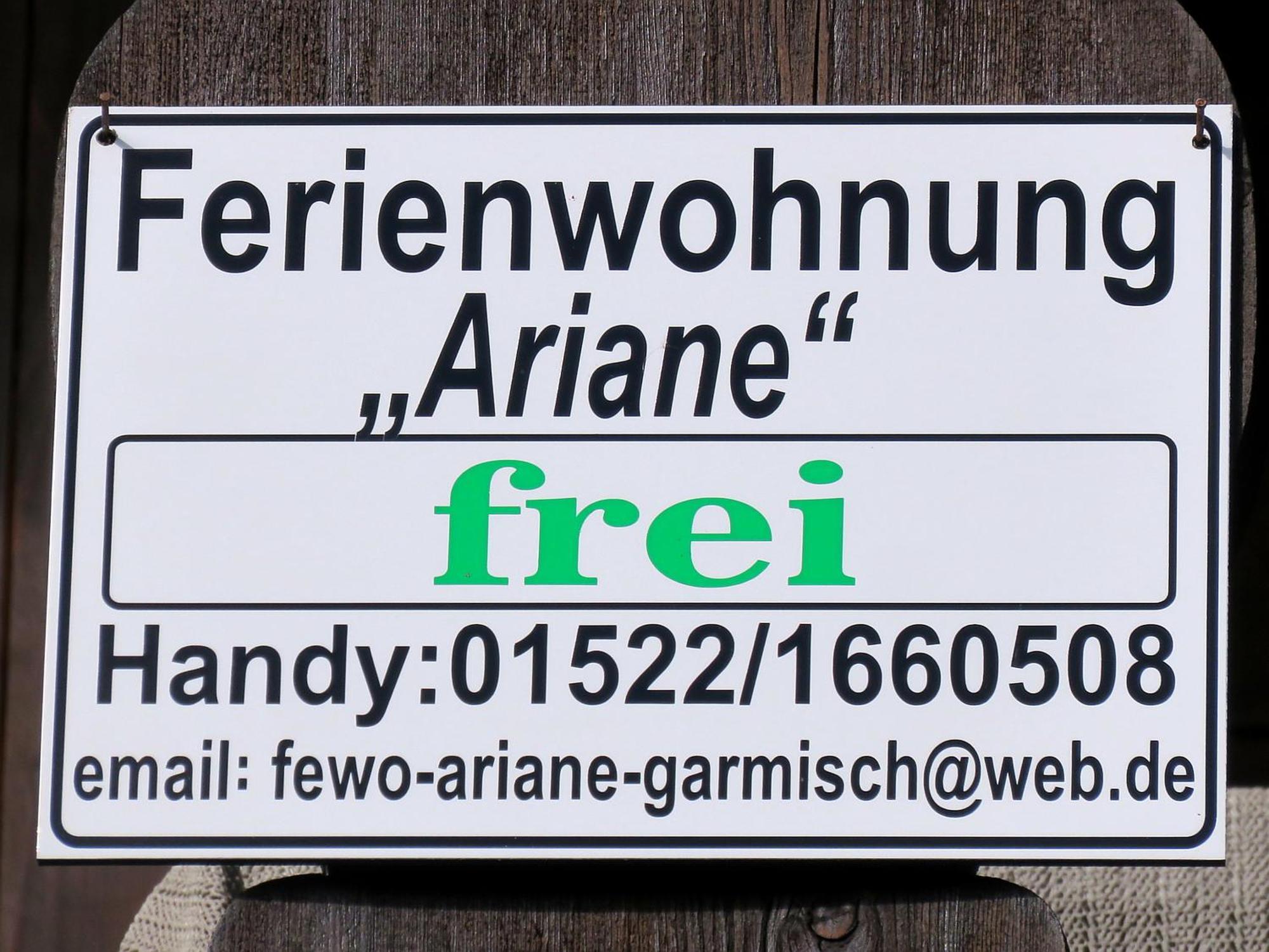 Ferienwohnung Ariane Garmisch-Partenkirchen Exterior photo